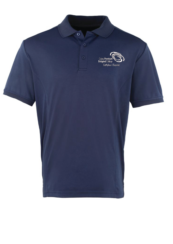 Bridgend College Equine Polo Shirt
