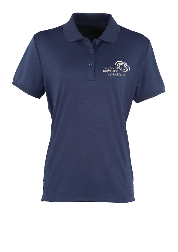 Bridgend College Equine Ladies Polo Shirt