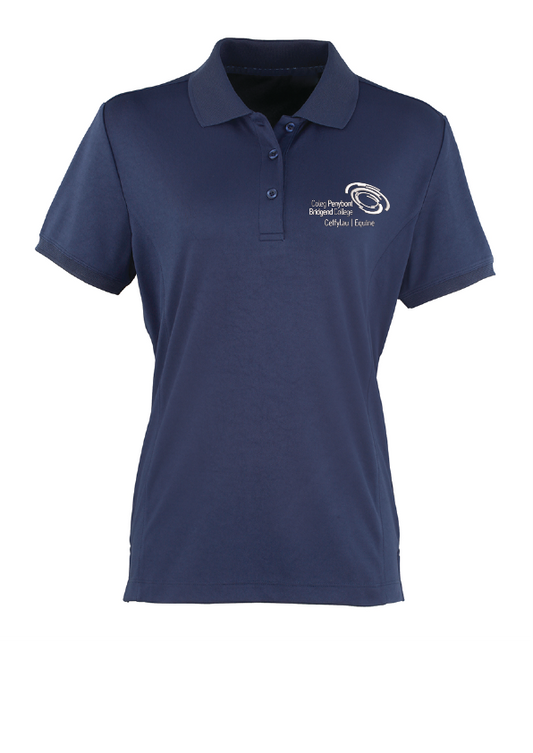 Bridgend College Equine Ladies Polo Shirt
