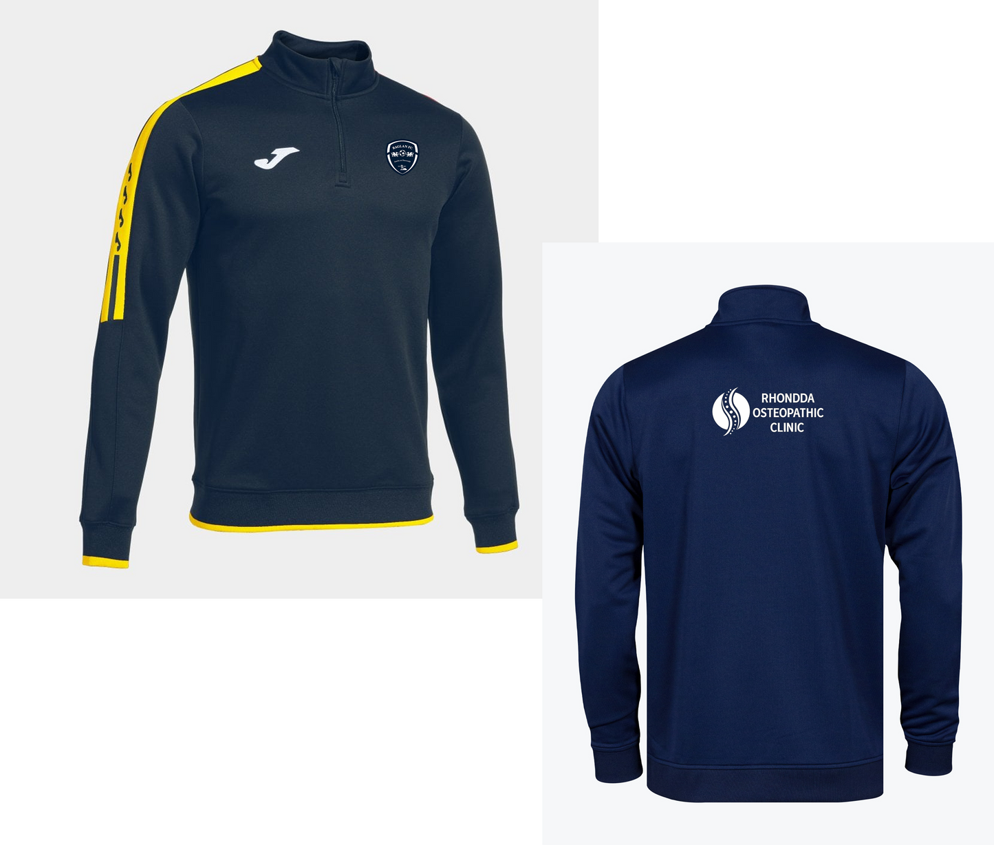Baglan FC Olimpiada ½ Zip Coaches Sweatshirt