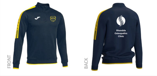 Baglan FC Olimpiada ½ Zip Coaches Sweatshirt