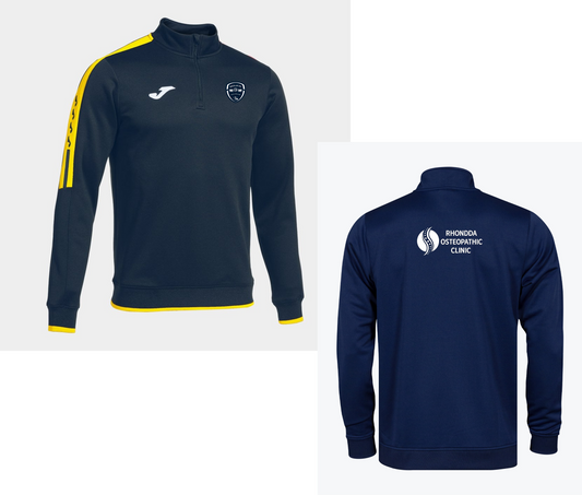 Baglan FC Olimpiada ½ Zip Coaches Sweatshirt